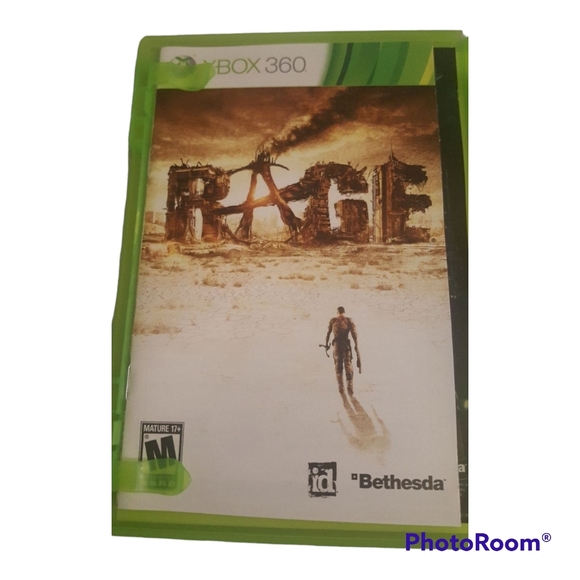 Rage - Xbox 360 Game w/Manual. - Picture 6 of 6